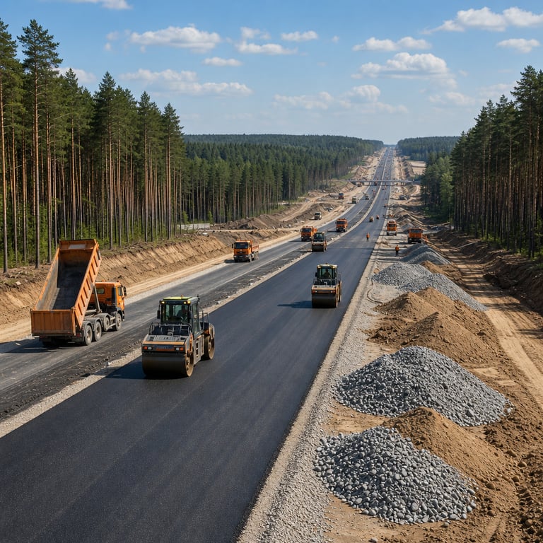 M-11 Neva motorway, Saint Petersburg — Moscow