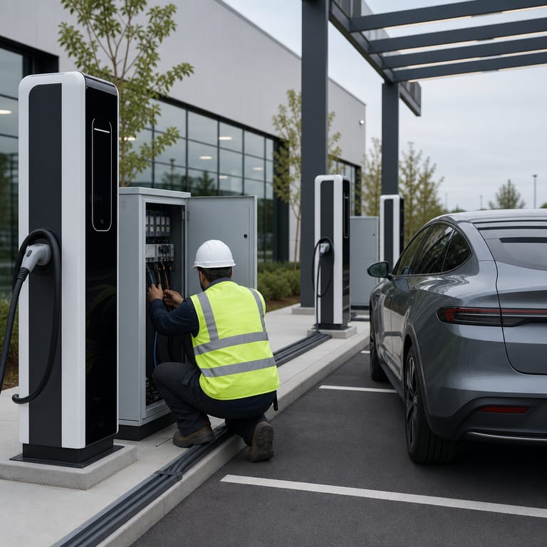 EV charging stations